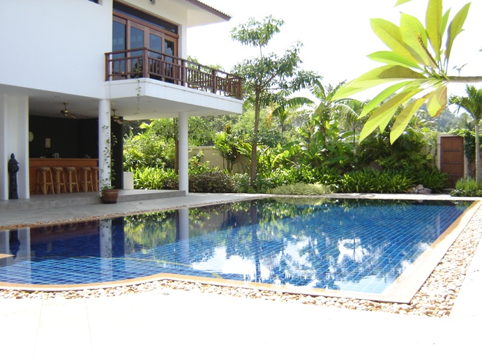Taling Ngam house, pool